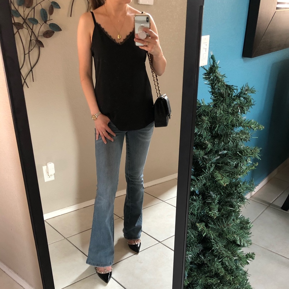 Frankie B. SUPER Low Rise Flare Jeans Size 2